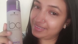 Schwarzkopf Professional Bonacure Keratin Perfect Micellar Shampoo Review  Be Simple  shampoo [upl. by Siravrat]