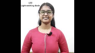 Definition of LED Diode  Light Emitting Diode  ASOC Tutorial  Aishi [upl. by Wobniar]