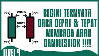 JANGAN DI HAPAL LAGI  Begini ternyata cara baca candle  Level 4 [upl. by Halyhs]