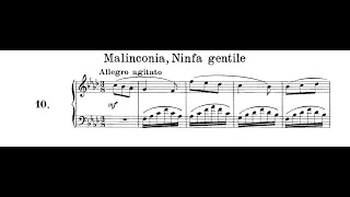 Malinconia Ninfa gentile – V Bellini piano  KARAOKE Accompaniment Mr 반주 [upl. by Blessington]