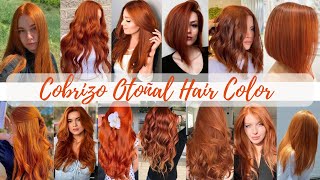 50 Hair Ideas  Color COBRIZO ANARANJADO  OTOÑO 2023 🧡🍁🍂🎃 [upl. by Polky]