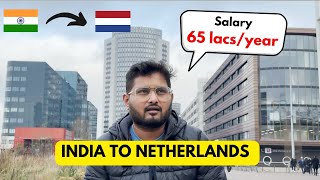 INDIA TO NETHERLANDS JOURNEY FT HIMANSHU  NETHERLANDS WORK PERMIT [upl. by Nnywg]