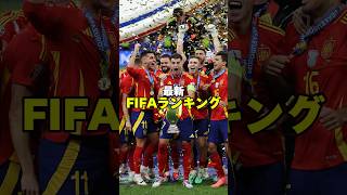 最新FIFAランキング サッカー サッカー日本代表 海外サッカー ワールドカップ euro2024 fifaランキング [upl. by Shaw627]