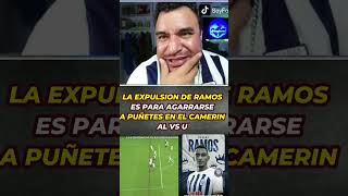 LA EXPULSION DE RAMOS ES PARA AGARRARSE PUÑETES EN CAMERIN CLASICO ALIANZA LIMA VS UNIVERSITARIO [upl. by Kurt115]