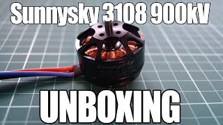 Sunnysky 3108 900kV  Unboxing HD [upl. by Tisman314]