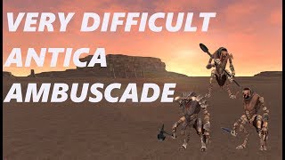 FFXI VD Intense Antica Ambuscade  Melee Method no SPs [upl. by Schluter834]