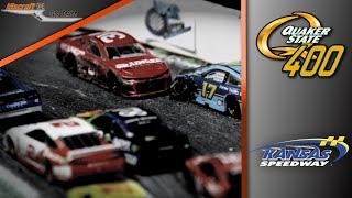 NASCAR StopMotion Miscraft Cup Series S4  R4  Kansas [upl. by O'Reilly658]