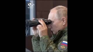 Putin Watching Zelensky Trump and Macron Through Binoculars😂 [upl. by Nomled]