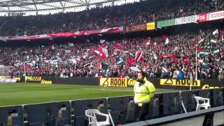 Feyenoord  Ajax 29 januari Vak W1 HD [upl. by Holofernes]