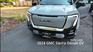 2024 GMC Sierra Denali EV  First Look [upl. by Ziegler32]