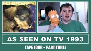 As seen on TV VHS Tape Four Part Three  The Simpsons Hoovers amp Puppies [upl. by Nisa]