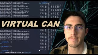 CANutils over VCAN  Virtual CAN Interface Tutorial  Linux SocketCAN [upl. by Lucho]