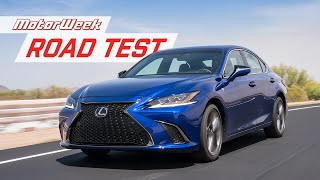 2019 Lexus ES350 F Sport  MotorWeek Road Test [upl. by Brandi]