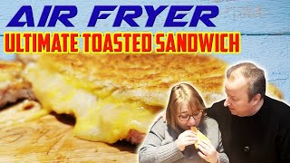 Air Fryer Luxury Toasted Sandwich  So Tasty [upl. by Kerred673]