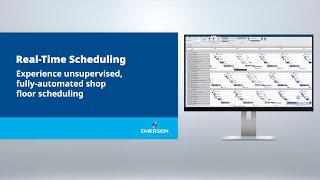 FullyAutomated Shop Floor Scheduling [upl. by Anytsirhc]