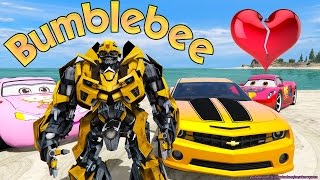 Bumblebee Yağmur ile Tanışıyor Şimşek McQueen Kıskanıyor [upl. by Razal]