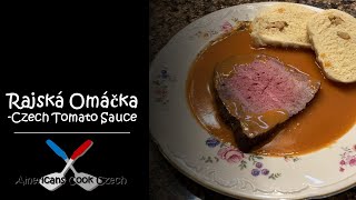 Rajská Omáčka Czech Tomato Sauce [upl. by Akimahc98]