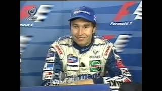 Zeltweg 1997 Top 3 Interview  David Coulthard  HeinzHarald Frentzen  Jacques Villeneuve [upl. by Jaddo]