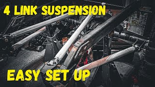 4 Link Suspension Set Up  ArtecIndustries Complete Guide [upl. by Krystal550]