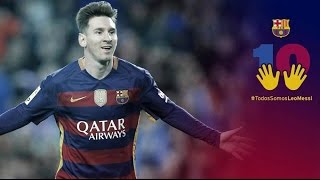 Relatos emocionantes de los mejores goles de Messi [upl. by Anauqat]