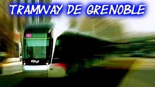 Le Tramway de Grenoble  Die Straßenbahn von Grenoble [upl. by Eikkin]