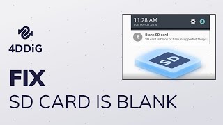 6 Free Ways Fix SD Card Is Blank or Has Unsupported File System  Recover Data from Blank SD Card [upl. by Candyce]