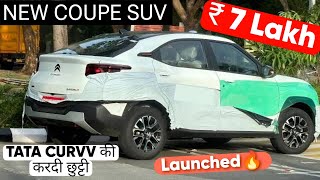 Citroen New Coupe SUV Launch Confirm  ₹7 Lakh  Tata Curvv की करदी छुट्टी  2024 Citroen Basalt [upl. by Tench]