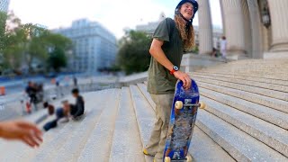 How Andy Anderson Skates A 35 Stair [upl. by Sajet63]