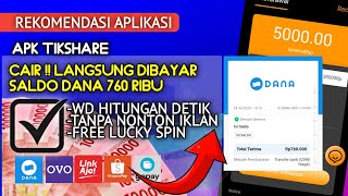 BELUM VIRAL 🤑 APLIKASI PENGHASIL SALDO DANA TERCEPAT 2024 TERBUKTI MEMBAYAR  APK PENGHASIL DANA [upl. by Bevus]