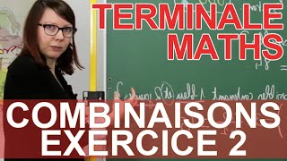 Probalilités  Combinaisons  Exercice 2  Maths terminale  Les Bons Profs [upl. by Bron]