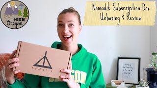 The Nomadik Subscription Box  May 2018 [upl. by Gatias609]