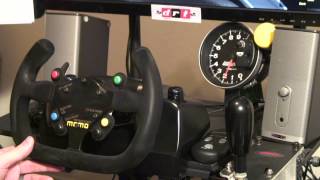 Real Tachometer wired up for use in sim racing [upl. by Tereb]