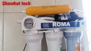 reverse osmosis water filter system install [upl. by Assilen]