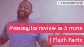 Learn Meningitis in 5 mins  Infectious Disease Review [upl. by Georgianne]