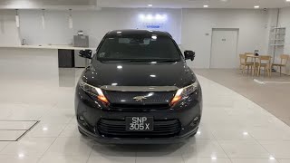 Toyota Harrier 20 Premium 2015 Sunroof Rear Entertainment  SNP305X [upl. by Acysej]