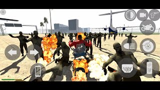 Indian Bike driving Zombie Attack Fire 🔥 bike 😱 Bike Code Android app download GTA V5 Train game 07 [upl. by Godliman]