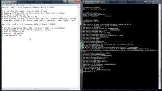 Backup and restore Note 3 imei using adb [upl. by Adnam]