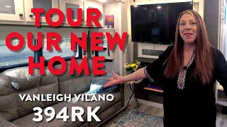 2022 Vanleigh Vilano 394RK FifthWheel Tour  Our New RV Life  FullTime RV Living for Beginners [upl. by Pelligrini]