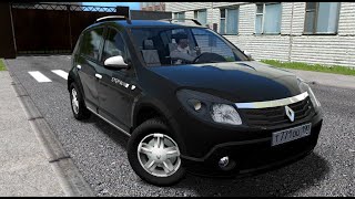 City Car Driving  Renault Sandero Stepway [upl. by Tayler]