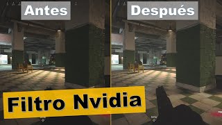 El MEJOR filtro de Nvidia PRUÉBALO YA  COD Warzone [upl. by Yrtnahc757]