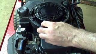 How to adjust valves on a ohv briggs and stratton engine [upl. by Natsuj342]