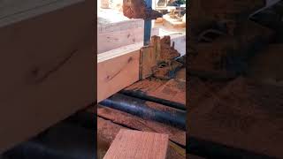 how to process boards from red Meranti wood [upl. by Attolrac459]