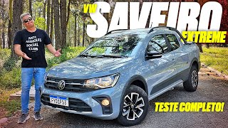 VW Saveiro Extreme 2024  HÁ ALGO DE ERRADO COM ELA ANDA BEM BEBE MUITO MELHOR QUE A FIAT STRADA [upl. by Stasny]