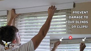 How to Install Blind Valances without Breaking your Blinds or Valance Clips [upl. by Milo]