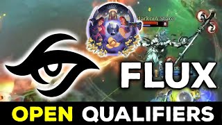 MID PHOENIX PICKED IN FINAL EEU OPEN QUALIFIERS  TEAM SECRET vs FLUX  ESL BANGKOK EEU DOTA 2 [upl. by Ettevets]