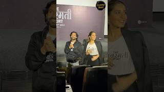 12th Fail Actor Vikrant Massey And Rashi Khanna At Trailer Lunch 😍 12thfailmovie rashikhanna [upl. by Bronez296]