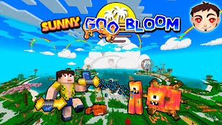 ¡UN MAPA DE AVENTURAS DE MINECRAFT INSPIRADO EN SUPER MARIO SUNSHINE  Sunny Goo Bloom [upl. by Hungarian539]