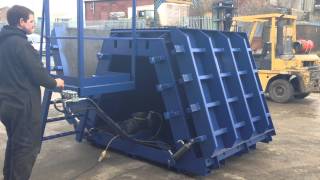 Headwall Drainage Precast Concrete Mould Hydraulic Assisted Moveable Sides [upl. by Nnylorac]