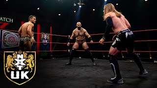 Triple Threat Match for an NXT UK Title opportunity WWE NXT UK highlights Sept 23 2021 [upl. by Drislane]