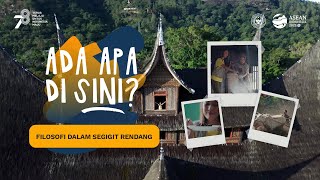 ADA APA DI SINI S2 EPISODE 3  Pesona Kuliner Rendang di Tanah Minang yang Tak Tertandingi [upl. by Sirtemed]